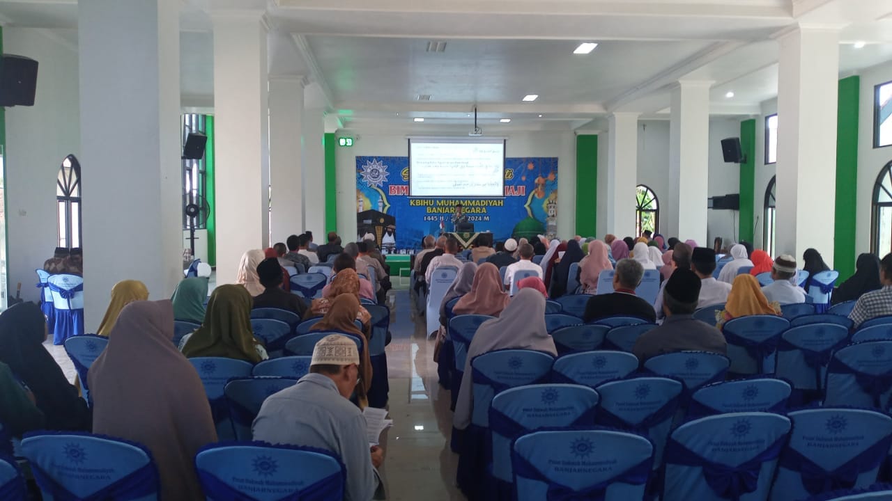 Penuh Semangat, 80 Peserta ikuti Bimbingan Manasik Haji KBIHU Muhammadiyah Banjarnegara