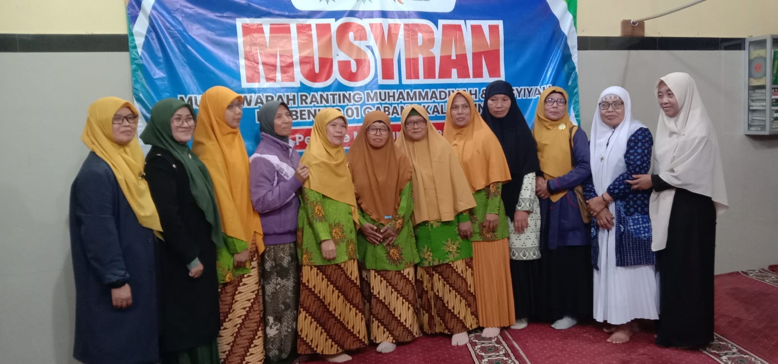 Musholla Amanah Jadi Gelaran Musyawarah Ranting Muhammadiyah dan ‘Aisyiyah Kalibening 01 Cabang Kalibening
