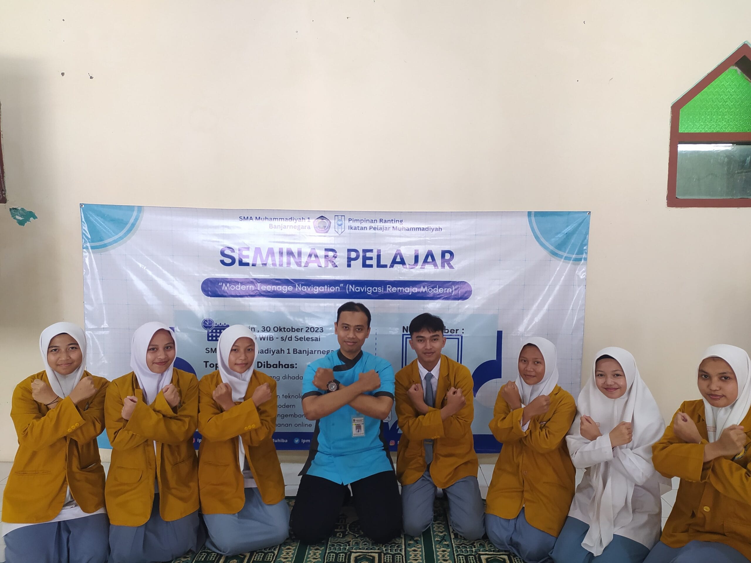 Peduli Kesehatan Mental Kaum Milenial, SMA Muhammadiyah 1 Banjarnegara Gelar Seminar Pelajar
