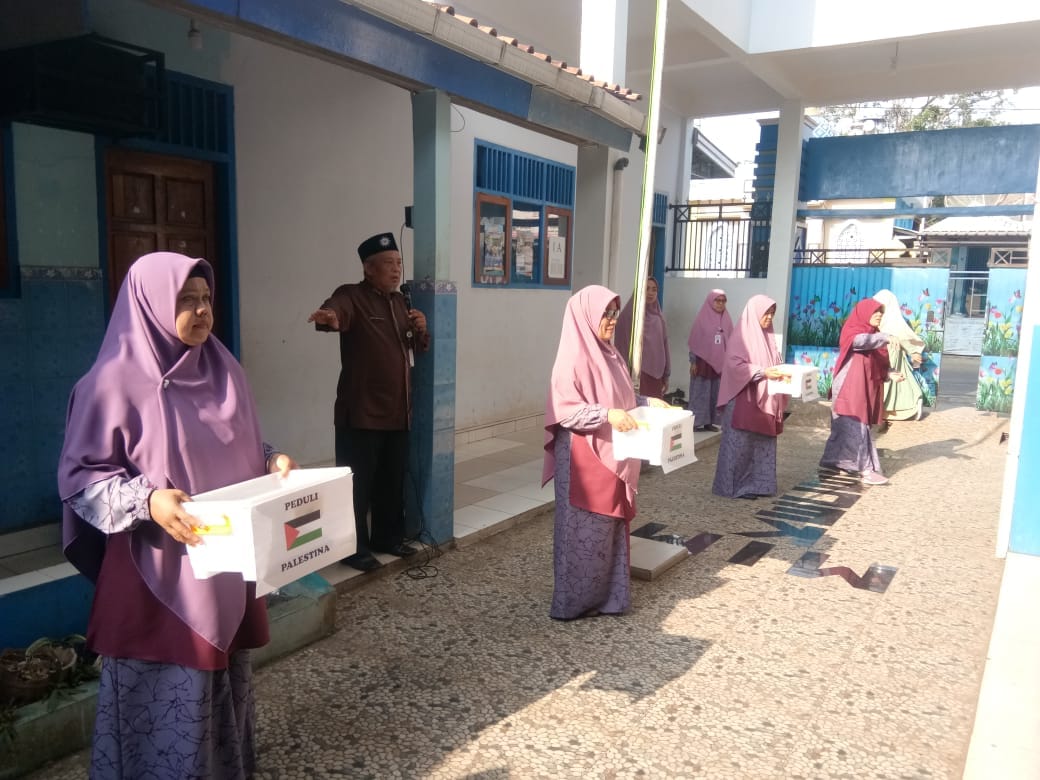 Peduli Palestina, Siswa-Siswi MI Muhammadiyah Kecepit Berhasil Kumpulkan Donasi Rp 4.828.000