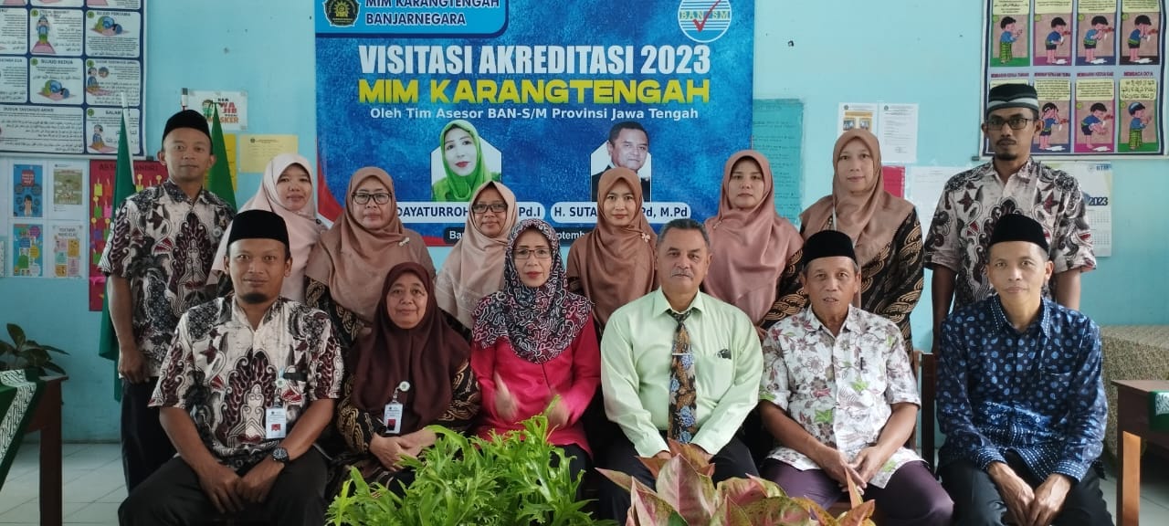 Alhamdulillah, MIM Karangtengah Banjarnegara Kembali Raih Predikat Akreditasi A