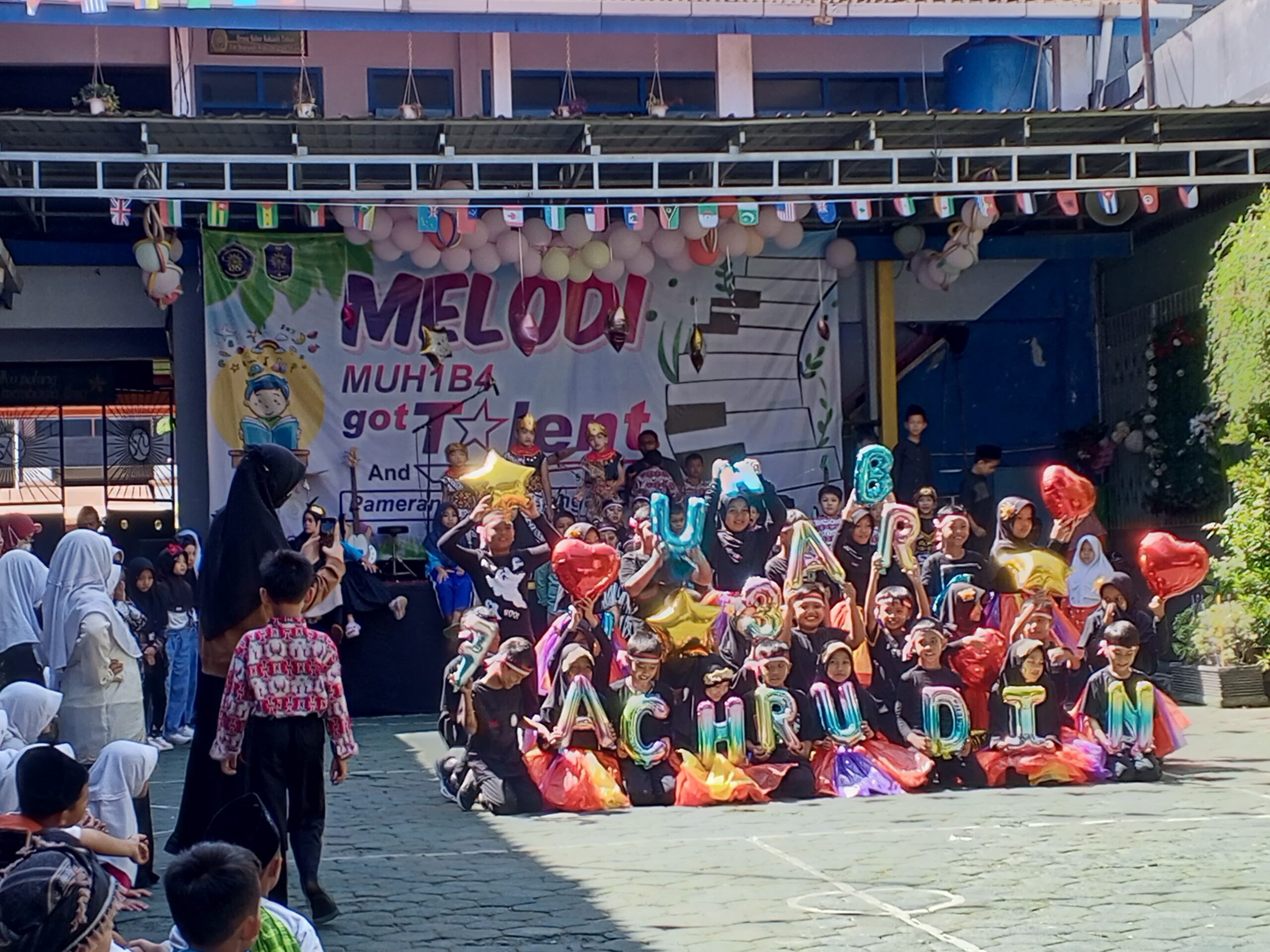 Gebyar Puncak Akhir Semester Gasal, SD MUH1B4 Gelar “MELODI”