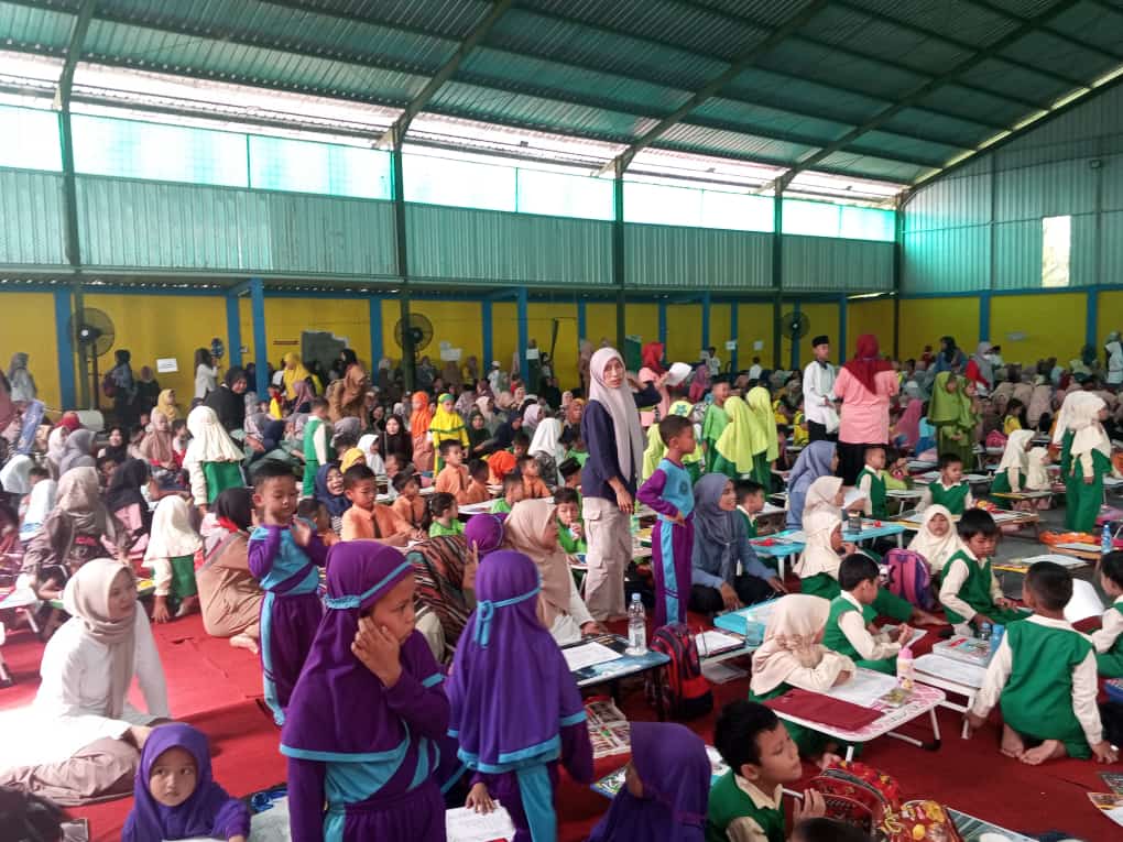 MIM Semampir, Jalin Silaturahmi dengan Menggelar Gebyar Seni dan Lomba Mewarnai tingkat RA, BA dan TK