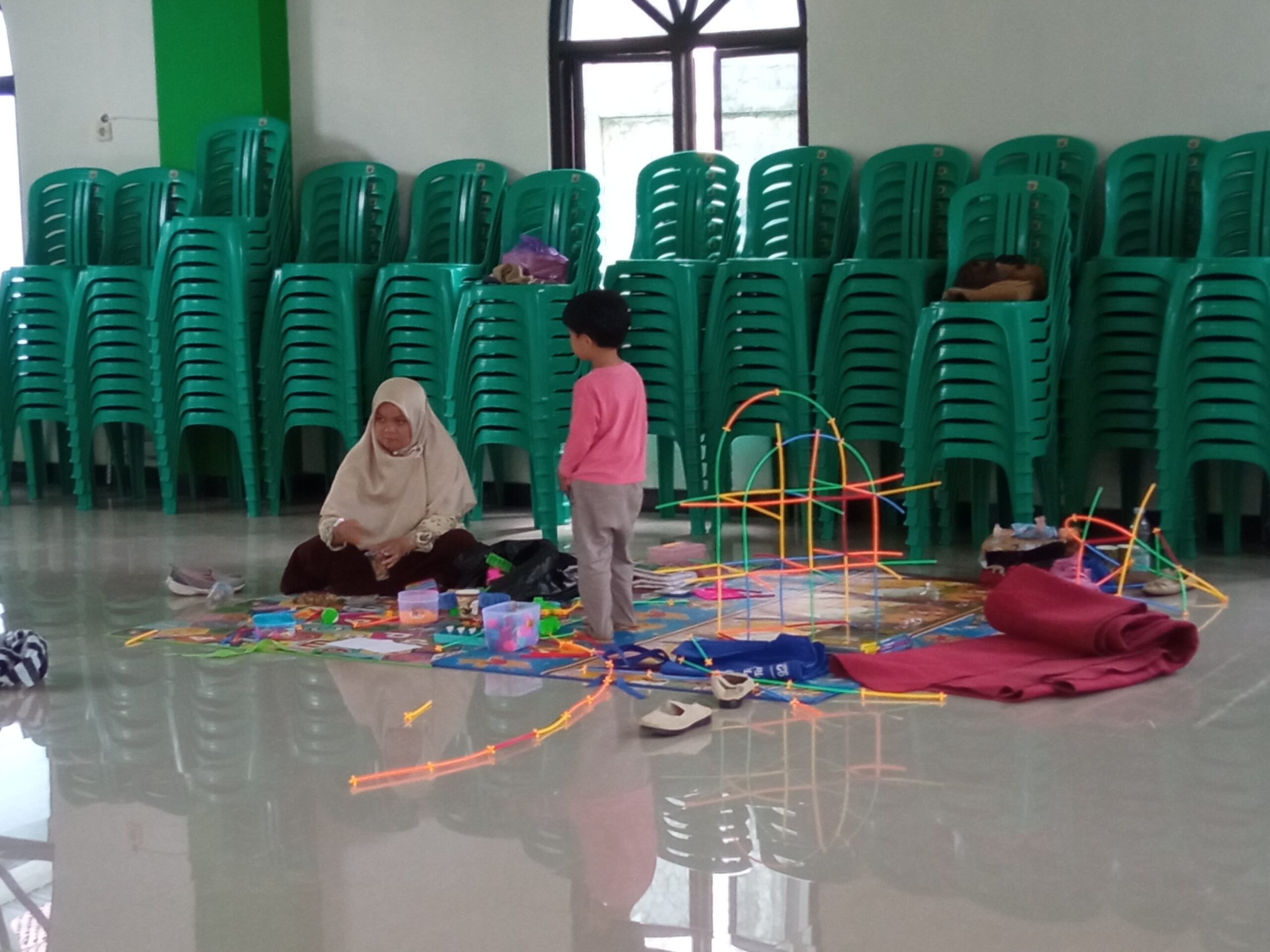 Pojok Dolanan PDNA Banjarnegara: Ibu Tenang, Anak Senang