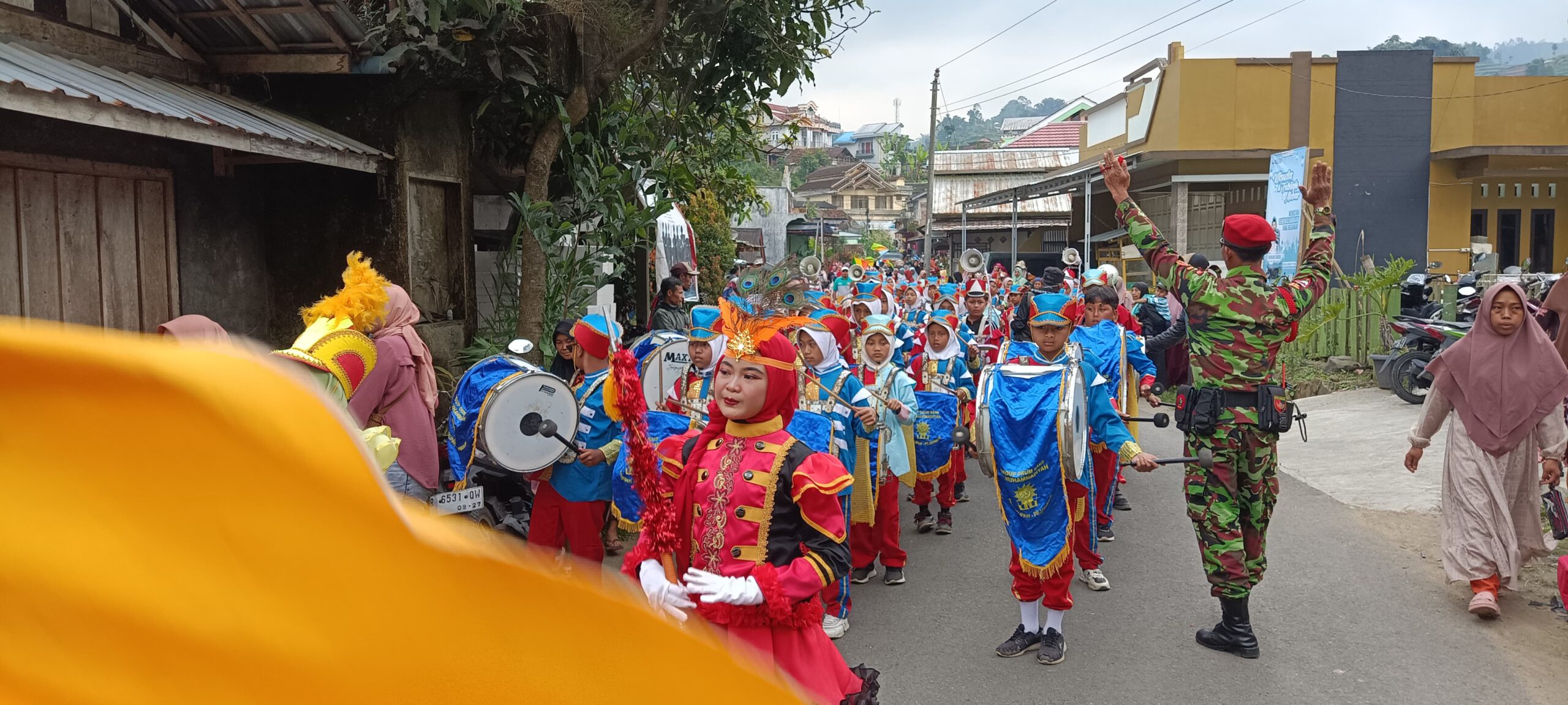 Gemebyar, 300 personil drumband meriahkan Wisuda dan Opening Ceremony Penusupan Cup 1