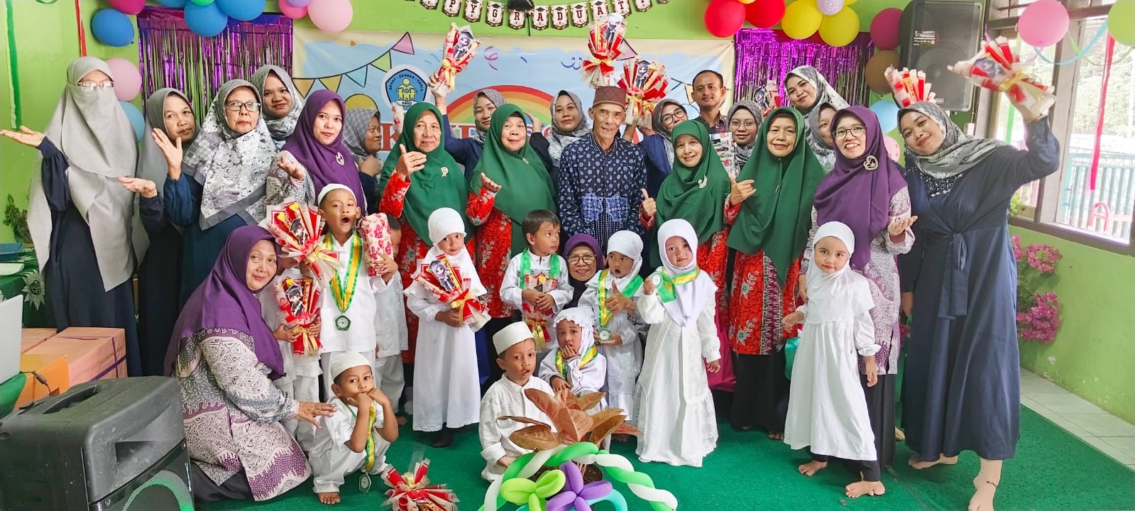 Pelepasan KB Al Azhar Binorong Berjalan Meriah