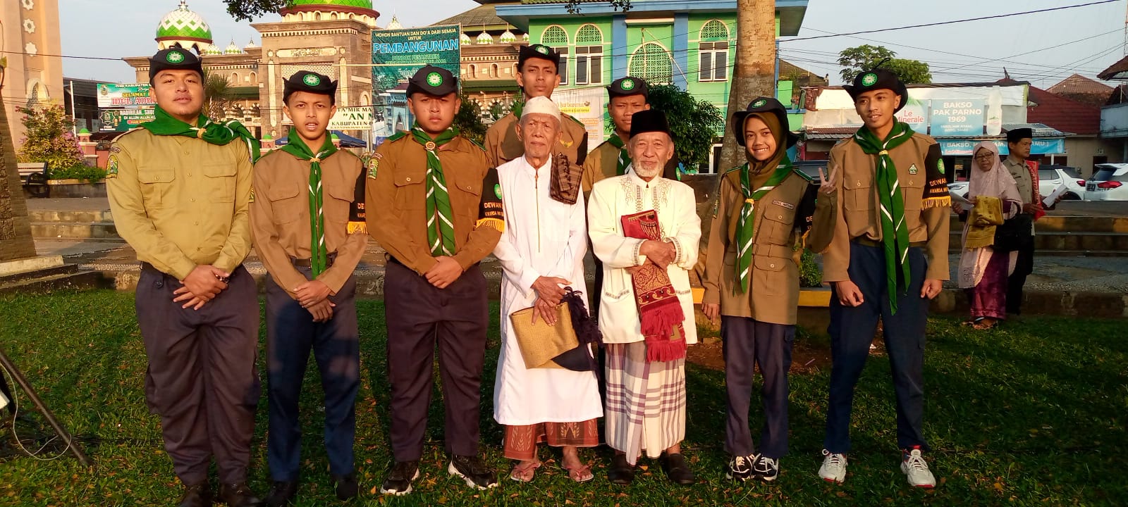 KWARDA Hizbul Wathan Banjarnegara Kerahkan DSD Bantu Kelancaran Sholat Iduladha