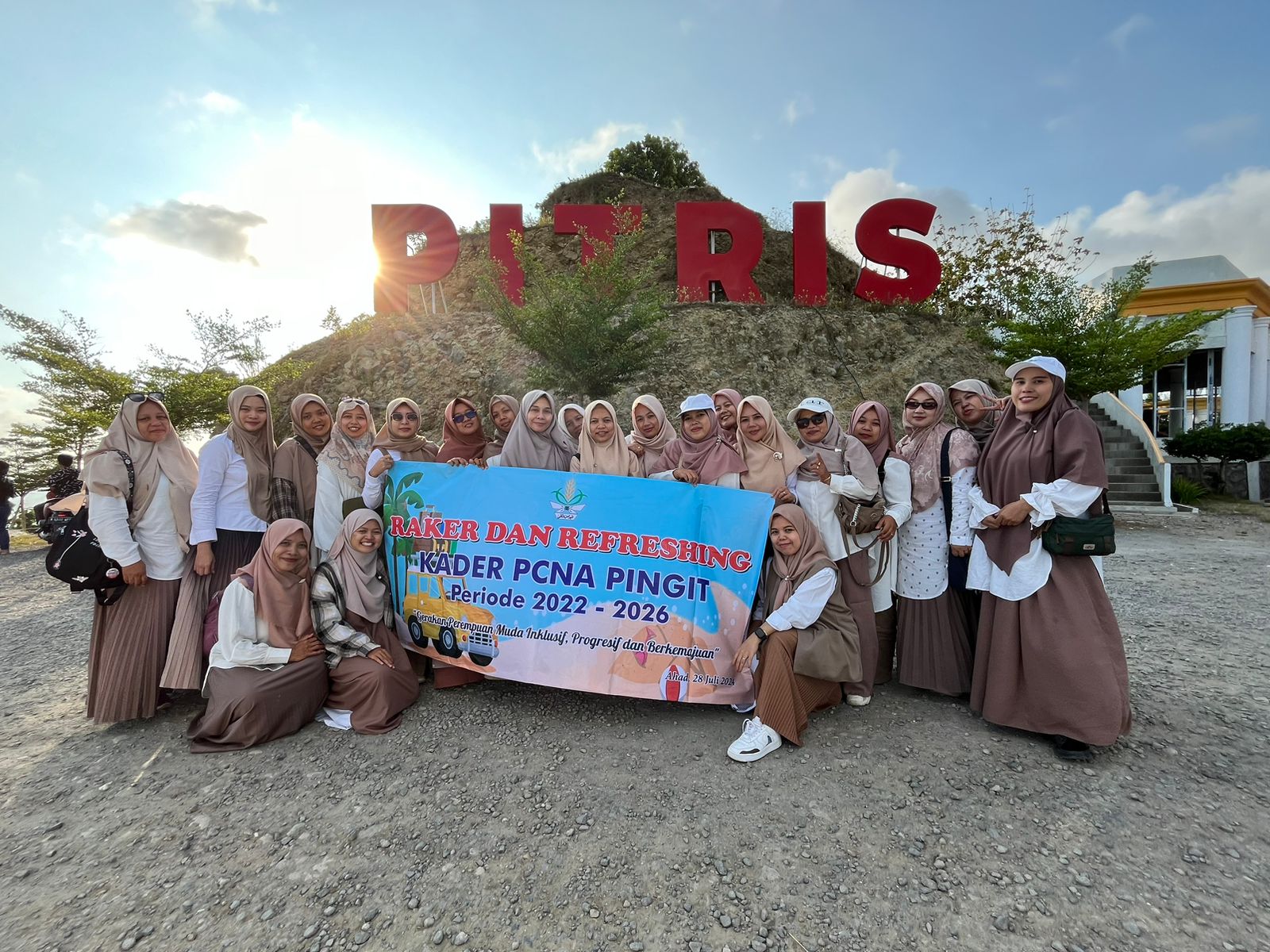 RAKER PCNA Pingit, Kader Nasyiah Pingit Siap Bergerak