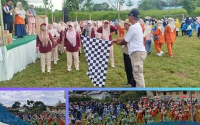 Seribu Langkah, Satu Tujuan, Ratusan Warga Muhammadiyah Punggelan Bersemangat Rayakan Gebyar Milad ke-113