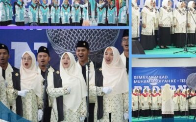 Selamat!!! Inilah 6 Besar Pemenang Lomba Paduan Suara Milad Muhammadiyah ke-113