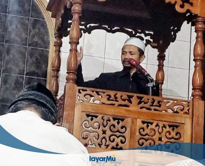 Kuliah Subuh Masjid Al Ishlah. KH Wahyudin: Hati Tenang Jika Kita Mengingat Allah