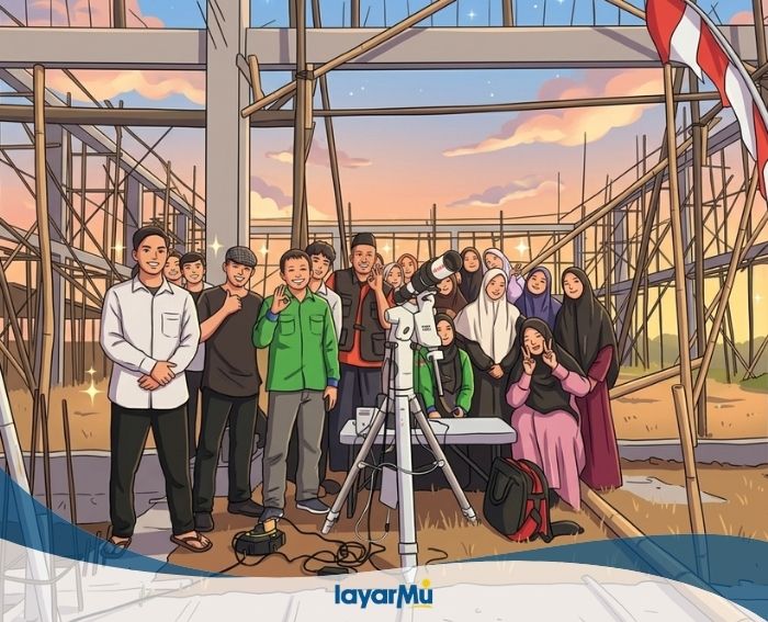 Oleh Mu`abas Anggota MT PCM Sigaluh dan Mahasiswa Sekolah Tabligh PWM Jawa Tengah di Banjarnegara (37) ilmu falak merden