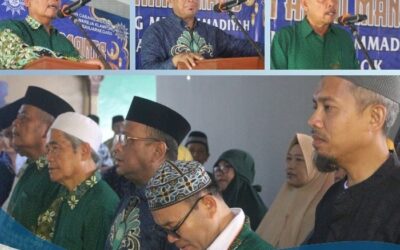 Pengajian Ahad Manis PCM Purwareja Klampok. Ustaz Djohar Ajak Jemaah Bersyukur Dalam Segala Hal