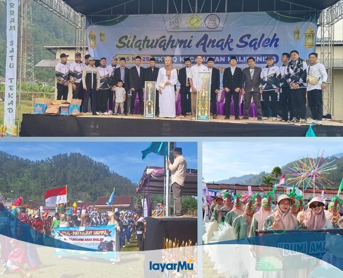 Silaturahmi Anak Saleh FKTPQ Kalibening