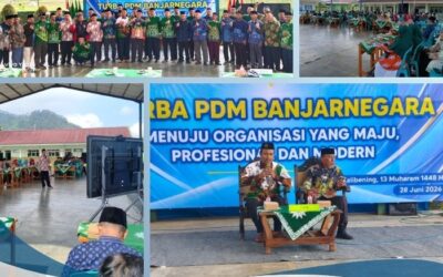 Mempererat Ukhuwah, Menyongsong Era Globalisasi: Semangat TURBA PDM Banjarnegara di Kalibening