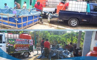 Dropping Air Bersih PCPM Purwareja Klampok: Semoga Hujan Lekas Turun