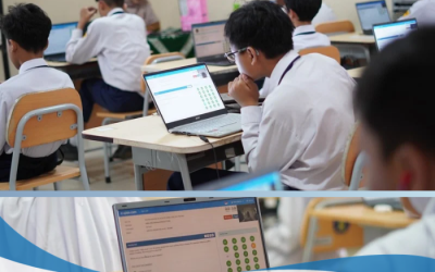 Manfaatkan Perangkat Digital. ATS Genap SMP UMP Dilaksanakan Secara Paperless