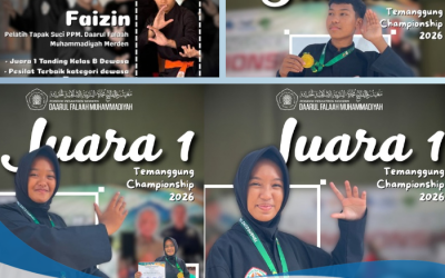 Tim Tapak Suci Daarul Falaah Merden Borong 11 Medali di Kejuaraan Pencak Silat Temanggung Championship